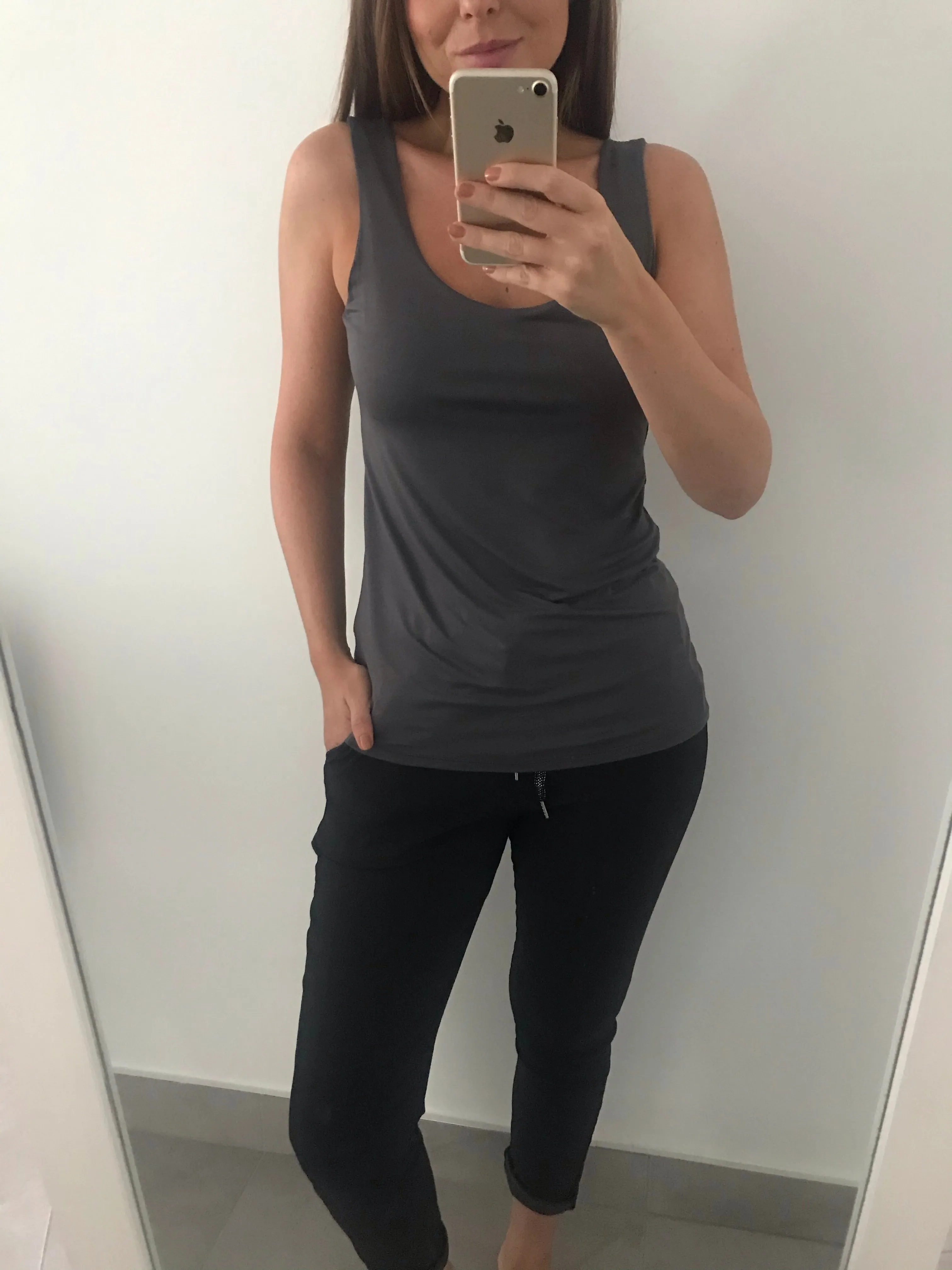 Basic Soft Vest - Grey