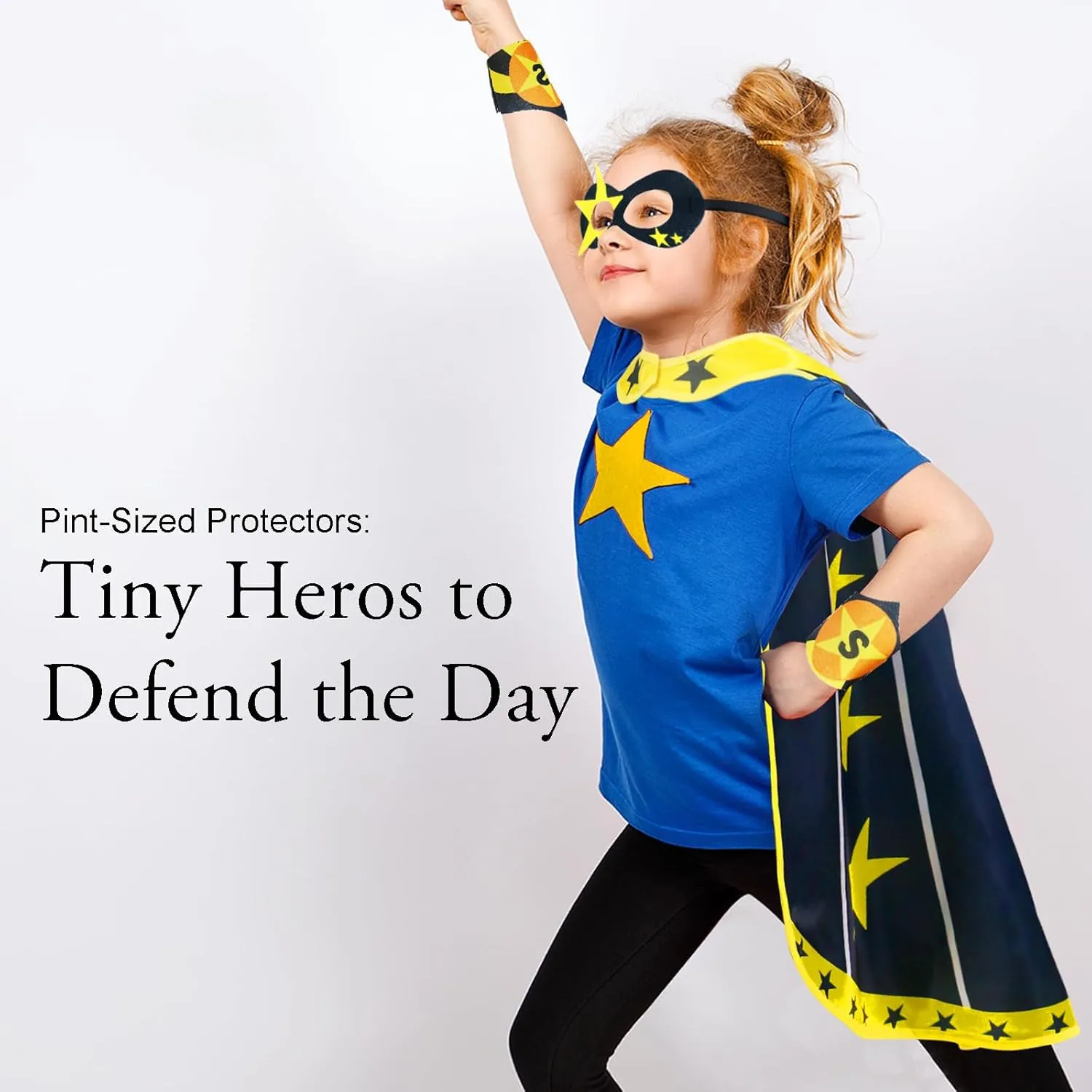 iROLEWIN Superhero-Capes for Kids Super Hero Costumes Girls-Boys Toddler Dress Up Clothes as Party-Toys Gifts Mask Bracelet