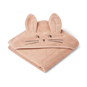 Liewood Albert Rabbit Bathcape | Pale tuscany