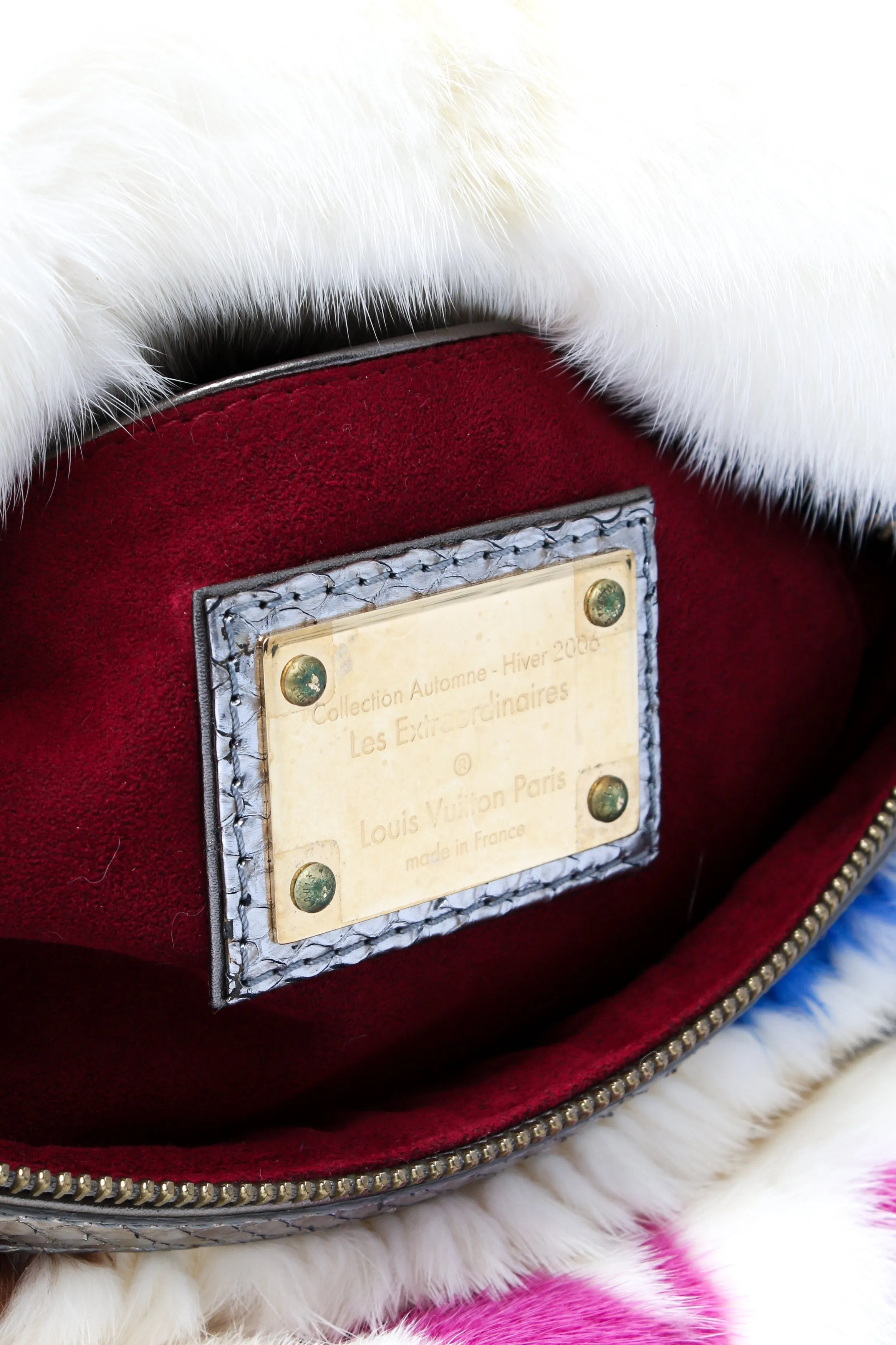 Louis Vuitton Les Extraodinaires Mink Bum Bag