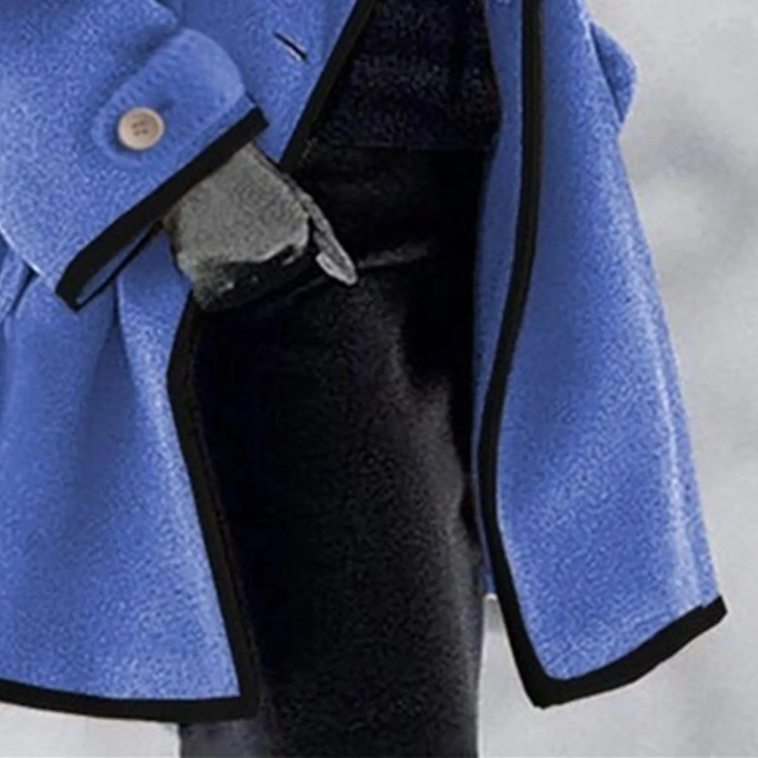 Maiyifu-GJ Womens Wool Blend Coat Single Breasted Trench Jackets with Hood Winter Casual Shawl Collar Overcoat Outerwear