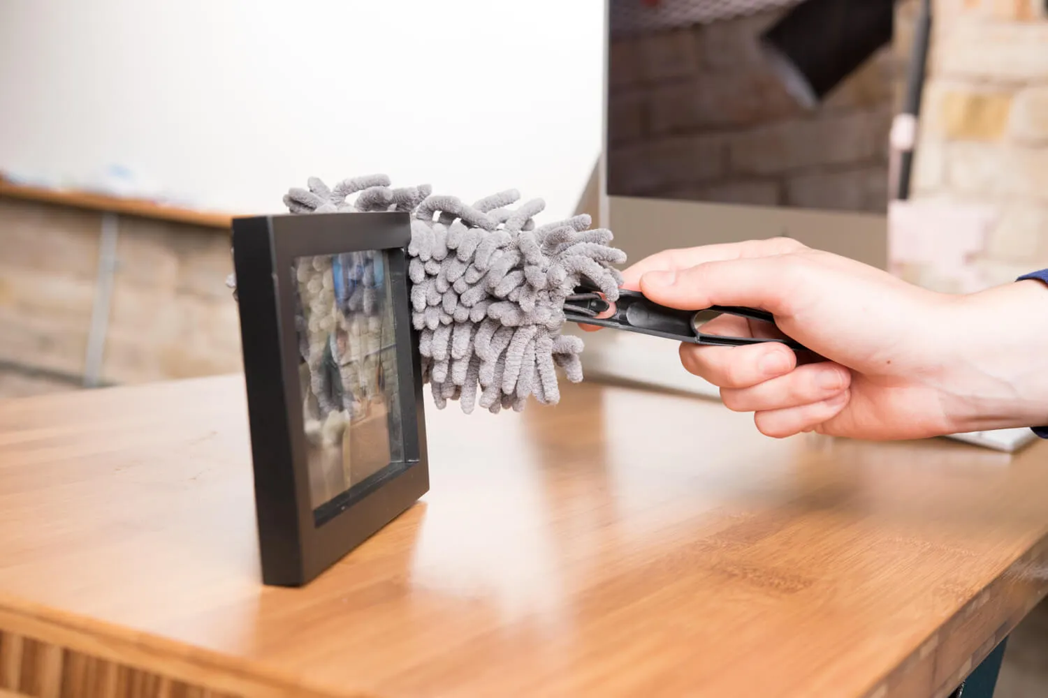Microfiber Mini Duster - The Maids